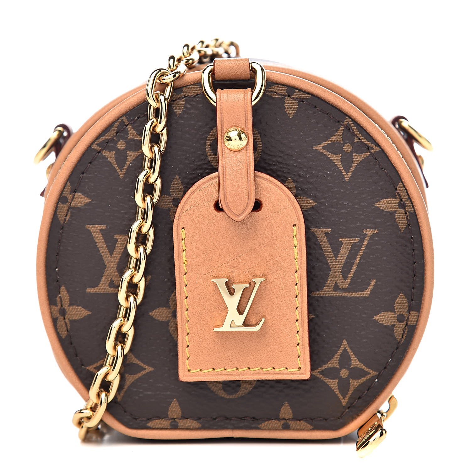Louis Vuitton Monogram Boite Chapeau Necklace 1 of 10