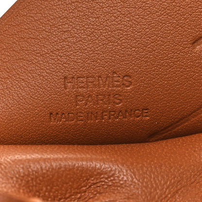 Hermes Milo Lambskin Swift Grigri Rodeo Pegase Horse Bag Charm MM Gold 3 of 5