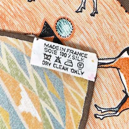 Hermes Silk Les Danses Des Indiens Scarf 90 4 of 10