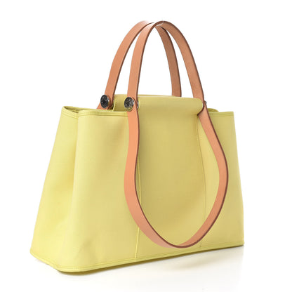 Hermes Toile Cabag 39 Lime 4 of 12