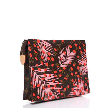 Louis Vuitton Monogram Jungle Dots Toiletry Pouch 26 Sugar Pink Poppy 3 of 7