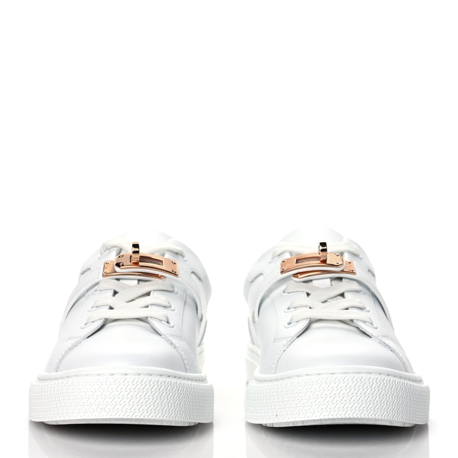 Hermes Calfskin Day Sneakers 37.5 White 2 of 9