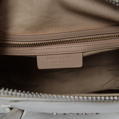 Givenchy Calfskin Crocodile Embossed Small Antigona White 6 of 15