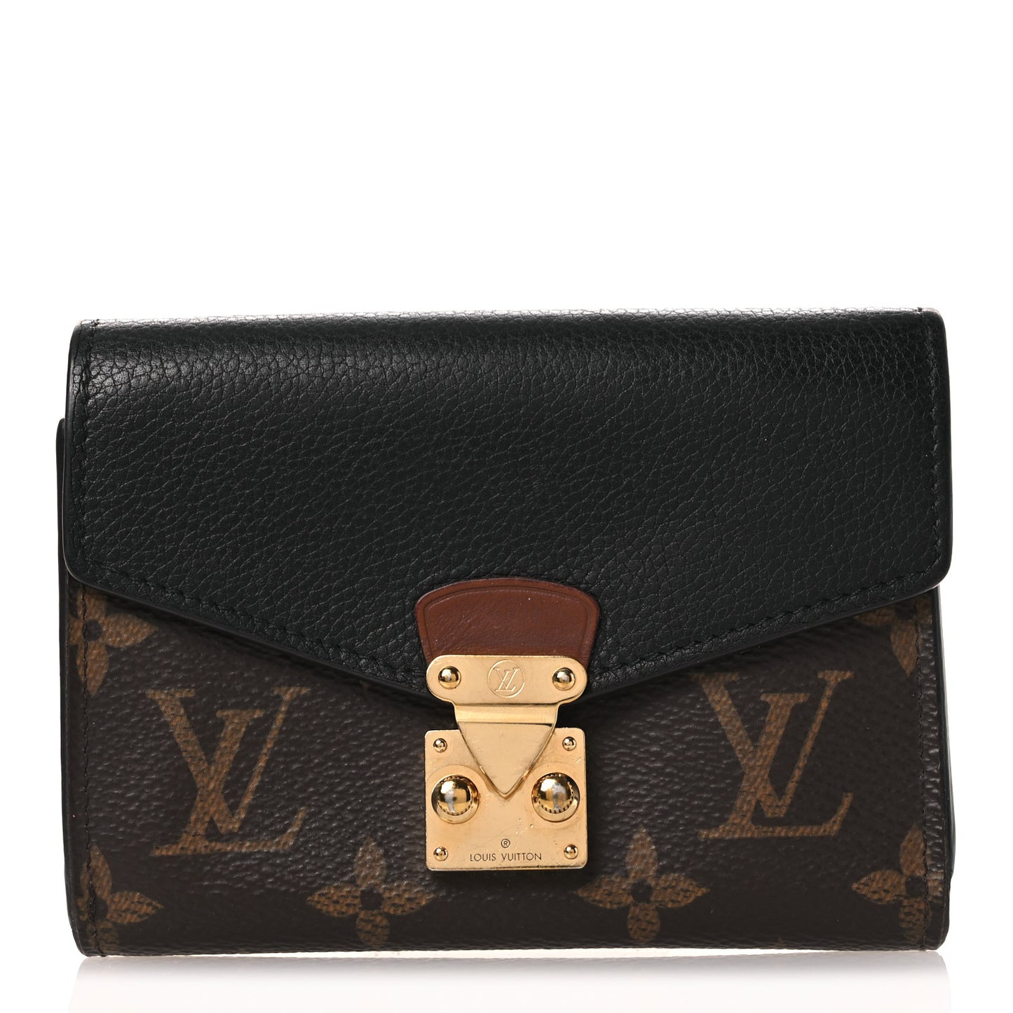 Monogram Pallas Compact Wallet NM Black