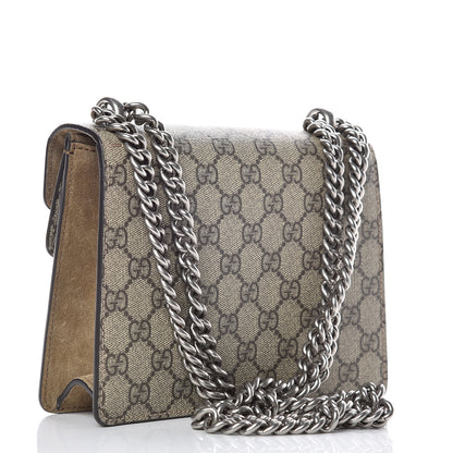 Gucci GG Supreme Monogram Mini Dionysus Shoulder Bag Taupe 4 of 10