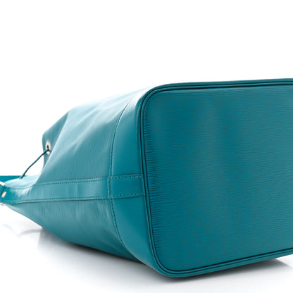 Louis Vuitton Epi Noe Cyan 8 of 13