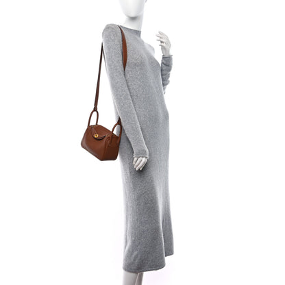 Hermes Taurillon Clemence Mini Lindy 20 Gold 2 of 9