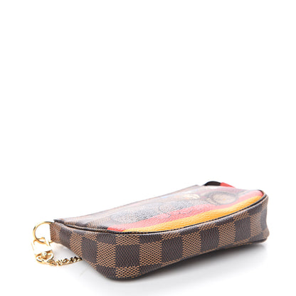 Louis Vuitton Damier Ebene 2015 Christmas Animation Mini Pochette Accessories 3 of 6