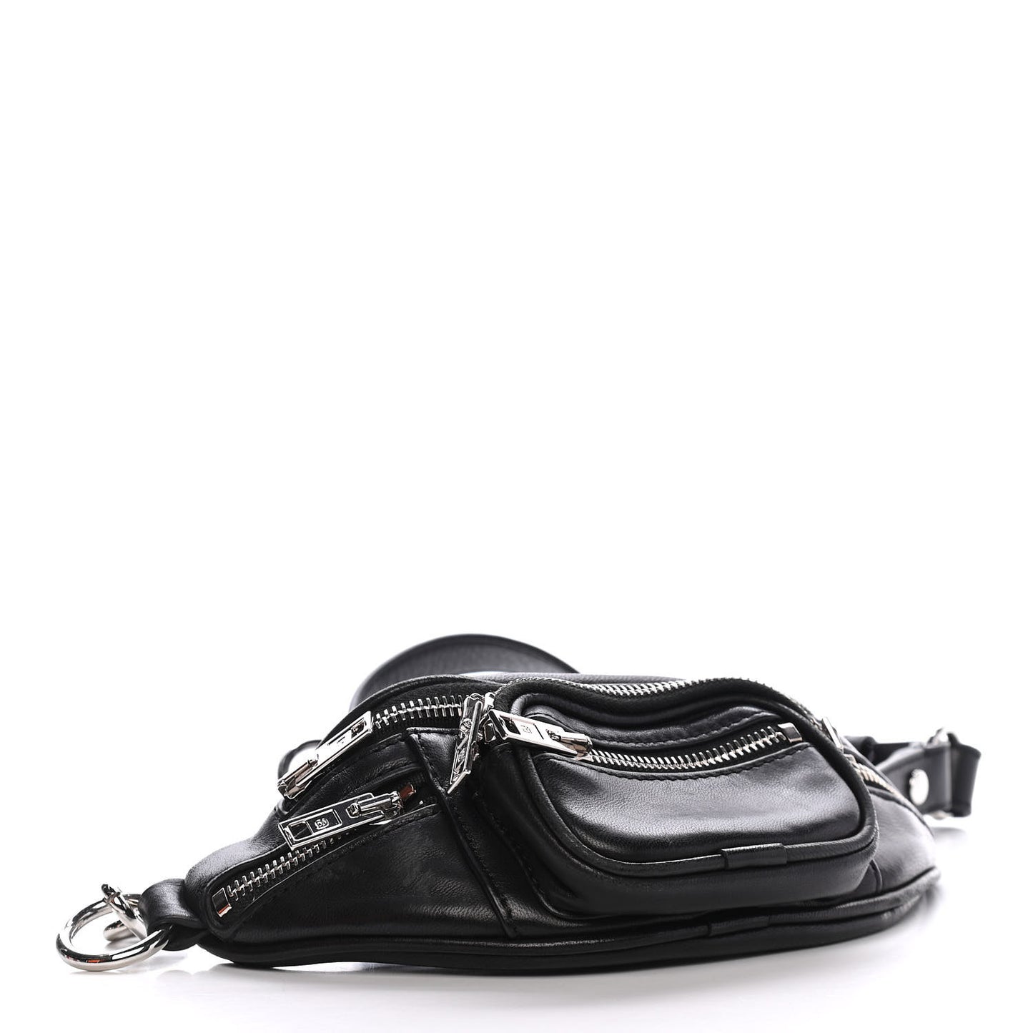 Lambskin Mini Attica Belt Bag Black