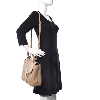 Burberry Trench Calfskin Medium DK88 Top Handle Bag Honey 2 of 11