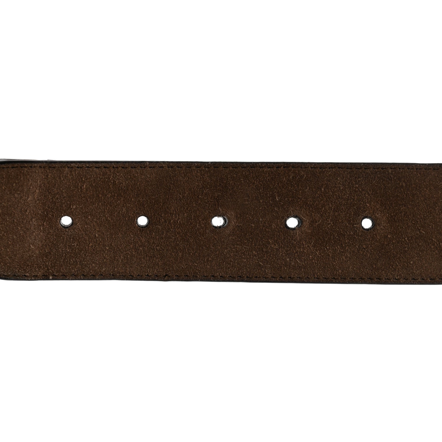 Gucci GG Supreme Monogram Suede Dionysus 40mm Belt 95 38 Beige Taupe 3 of 8