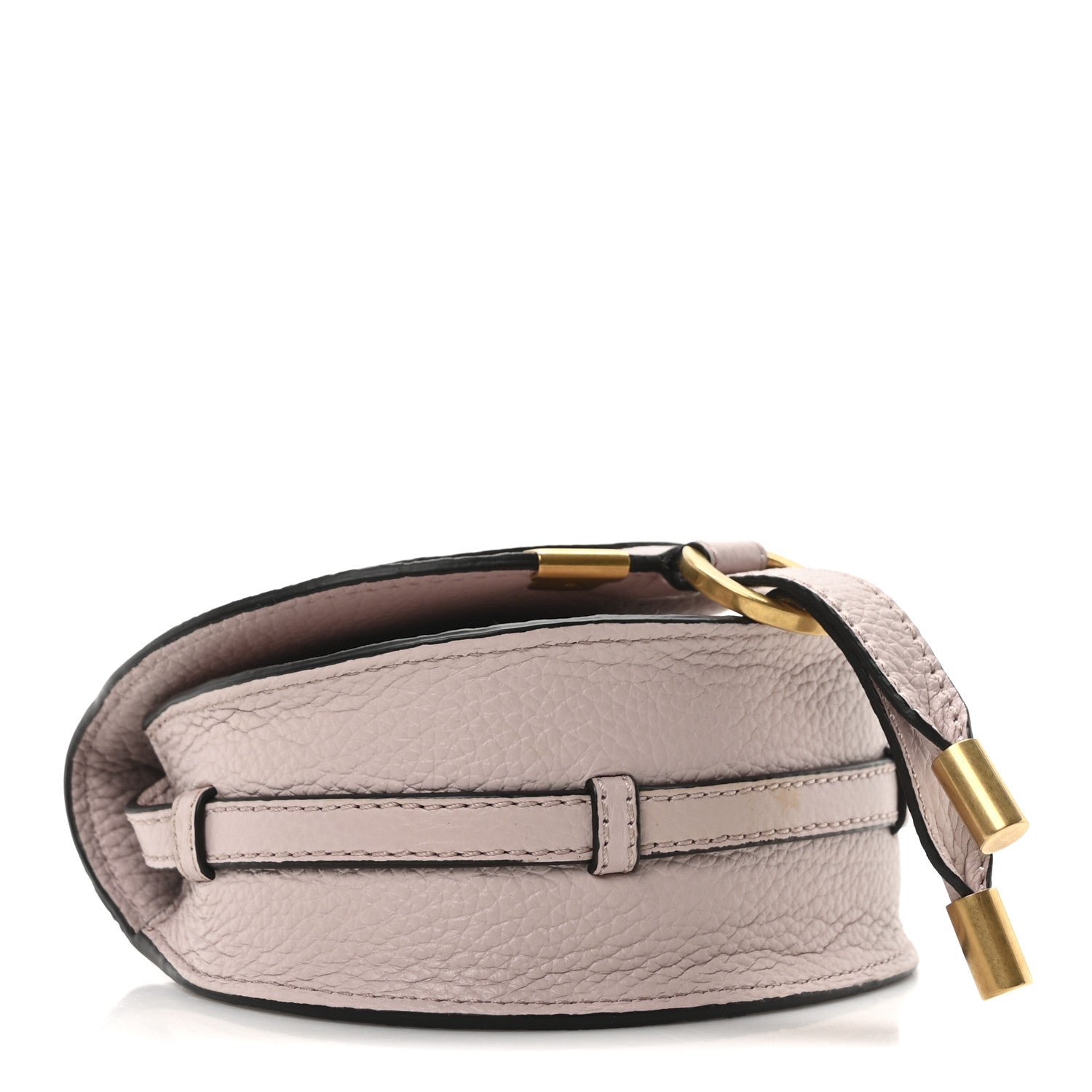 Chloe Calfskin Nano Marcie Saddle Bag Misty Lavender 4 of 9