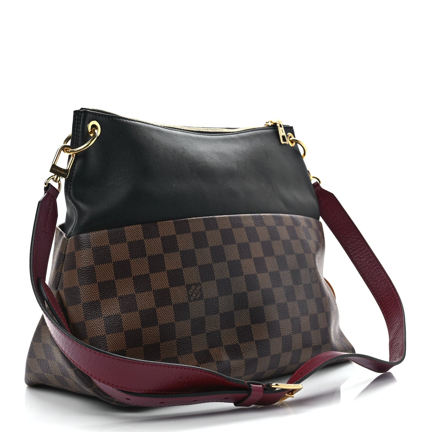 Damier Ebene Calfskin Maida Black