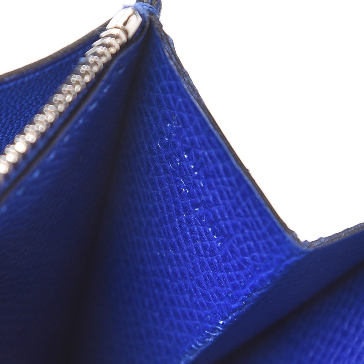 Epsom Constance Short Wallet Bleu Electrique
