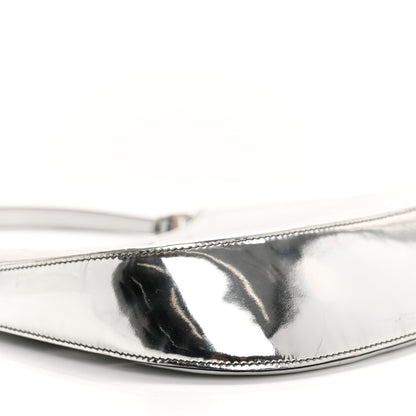 Prada Spazzolato Cleo Shoulder Bag Argento 8 of 10