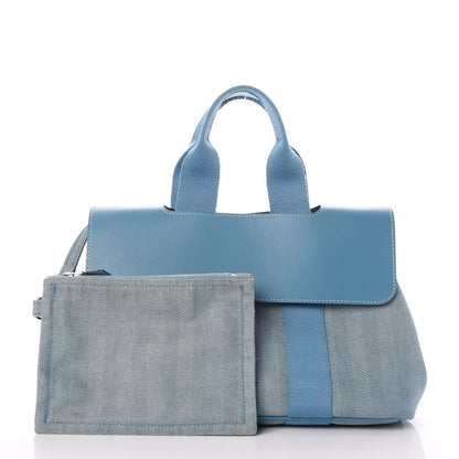 Hermes Swift Valparaiso Tote PM Blue Jean 3 of 8