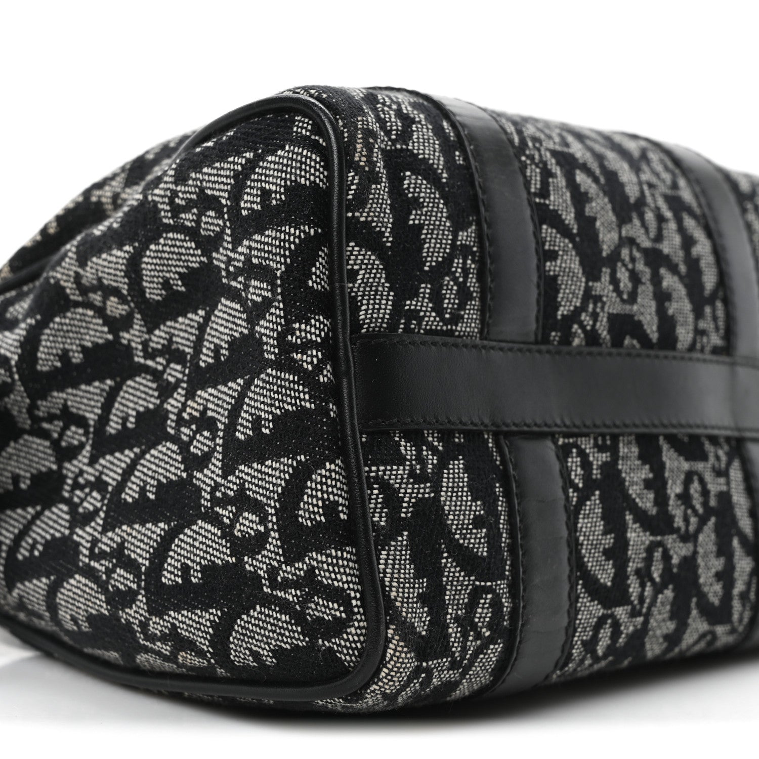 Christian Dior Monogram Small Boston Black 9 of 10