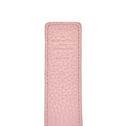 Louis Vuitton Taurillon Calfskin 30mm LV Initiales Reversible Belt 90 36 Bordeaux 5 of 5