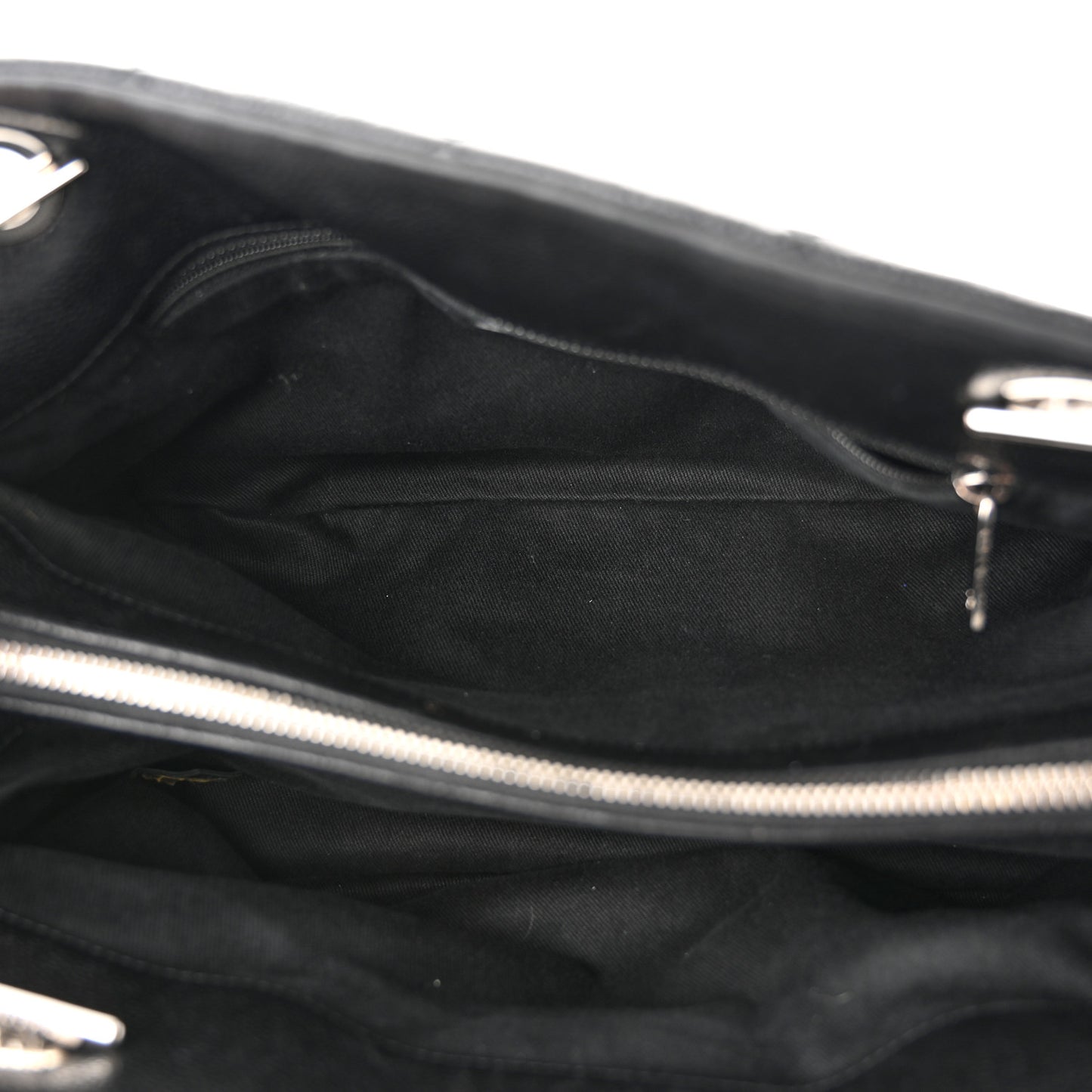 Caviar Quilted CC Timeless Soft Tote Black