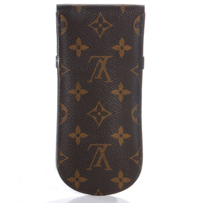 Louis Vuitton Monogram Etui a Lunettes Simple Eyeglass Case 3 of 7