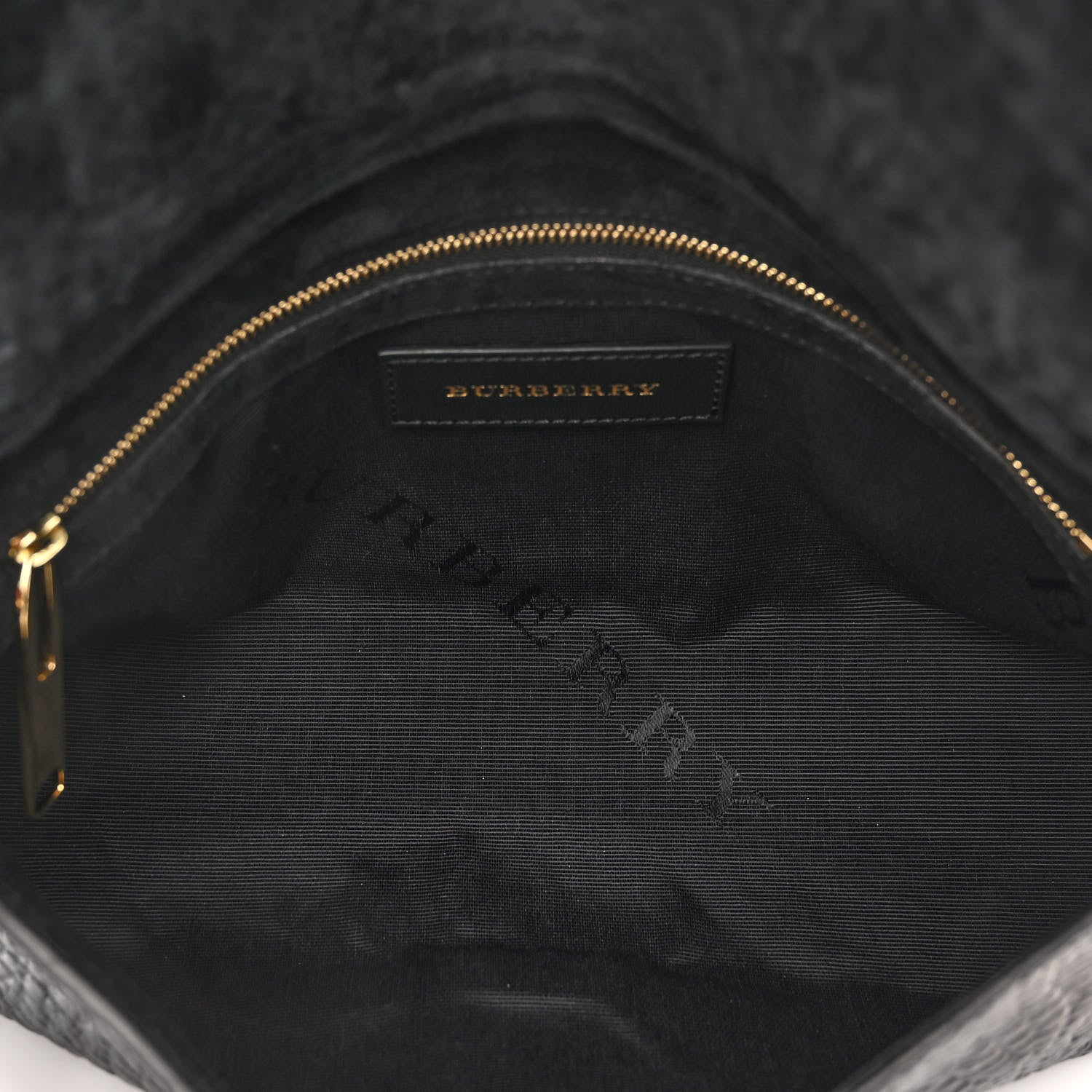 Burberry Signature Grain Medium Mildenhall Crossbody Bag Black 5 of 9
