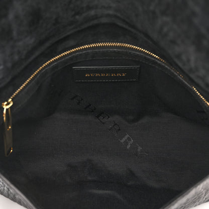 Burberry Signature Grain Medium Mildenhall Crossbody Bag Black 5 of 9