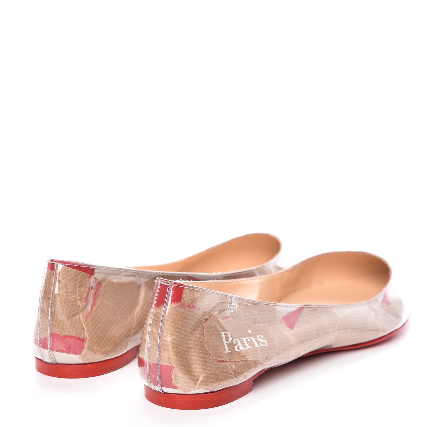 Loubi Kraft PVC Ballalla Flats 40.5 Multi