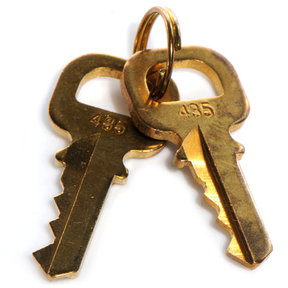 Louis Vuitton Brass Lock and Key Set #435 6 of 6