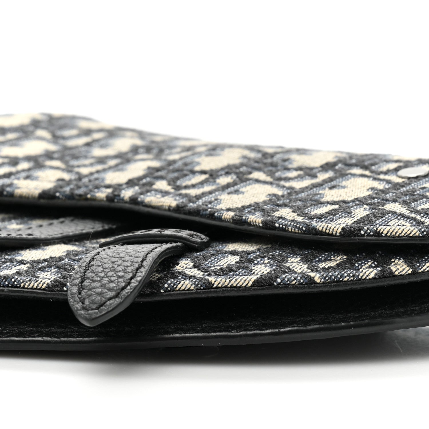 Christian Dior HOMME Oblique Saddle Belt Bag Blue 12 of 16