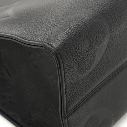 Louis Vuitton Empreinte Monogram Giant Onthego PM Black 8 of 16