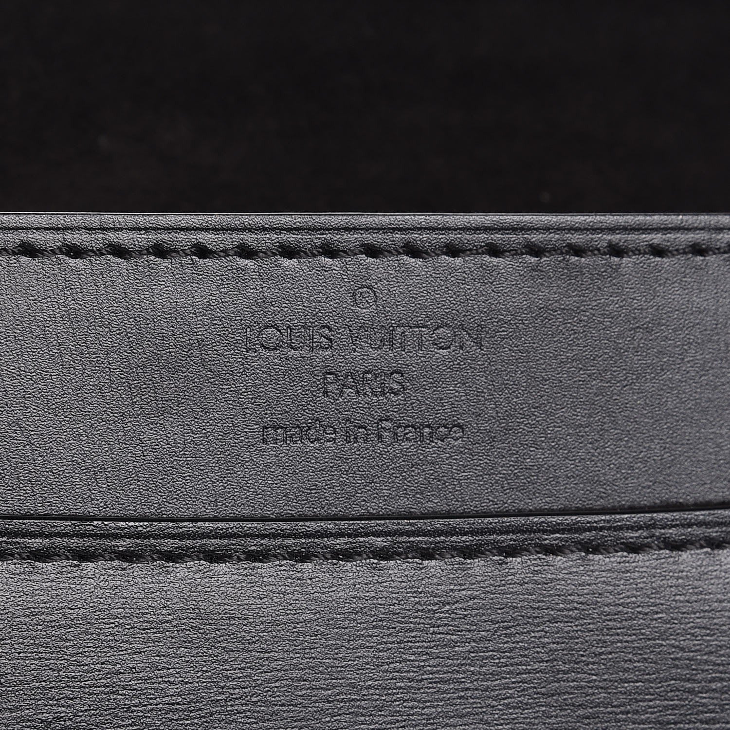 Louis Vuitton Calfskin Chain Louise GM Black 6 of 7