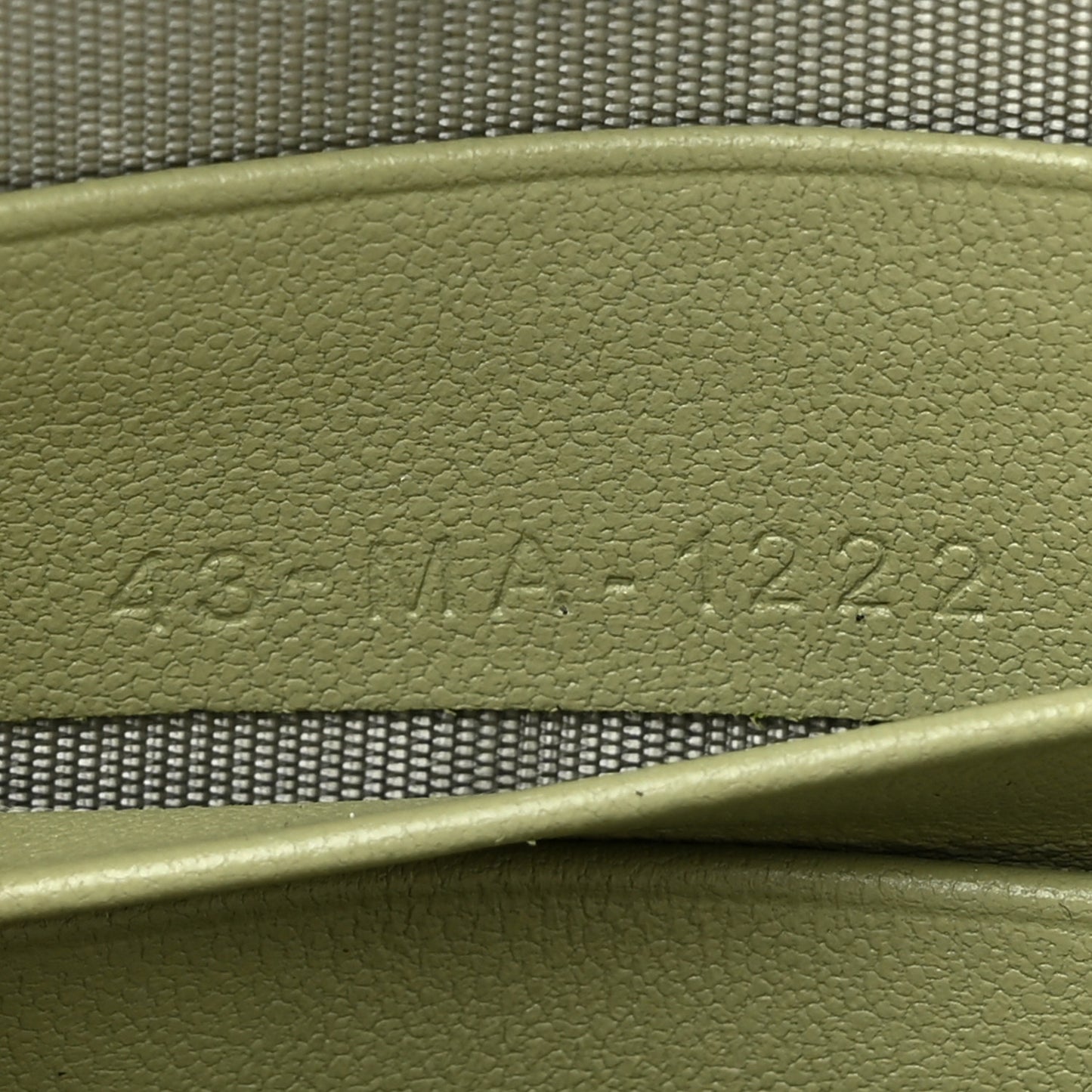 Lambskin Cannage Lady Dior Phone Holder Green