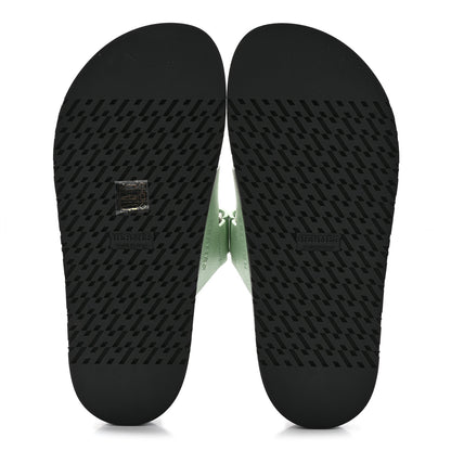Hermes Epsom Womens Chypre Sandals 37 Vert Jade 5 of 10