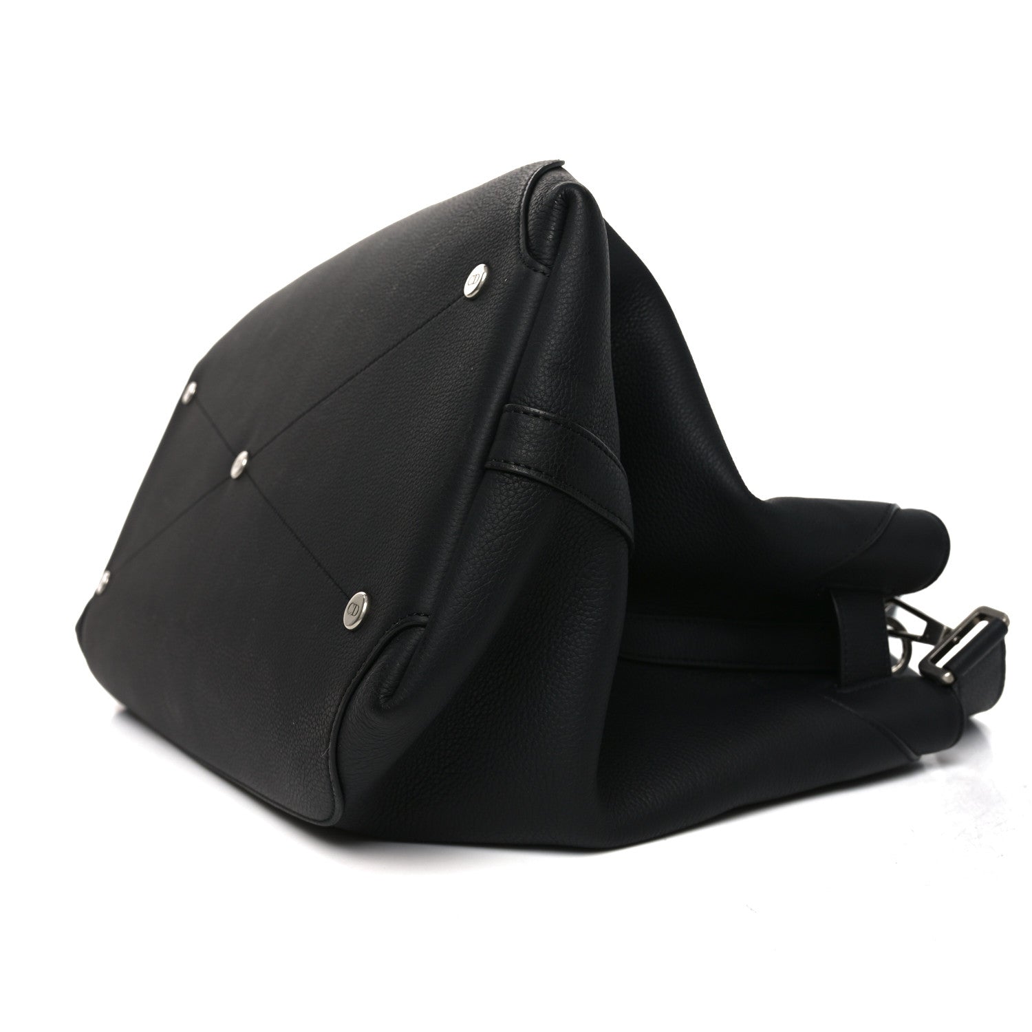 メゾン クリスチャンディオール ノベルティ Christian Dior Icons Calfskin Medium Normandie Tote Black 1833090