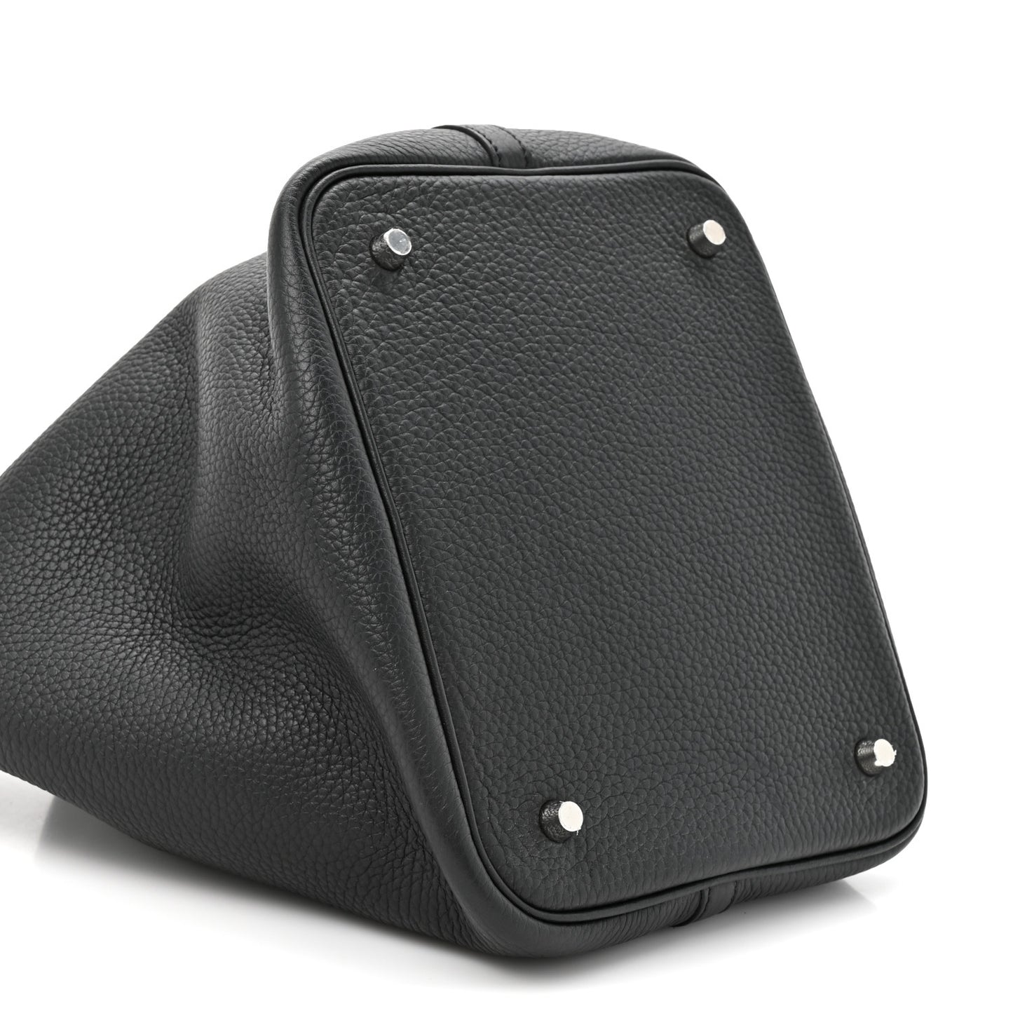 Taurillon Clemence Picotin Lock 22 MM Black Black