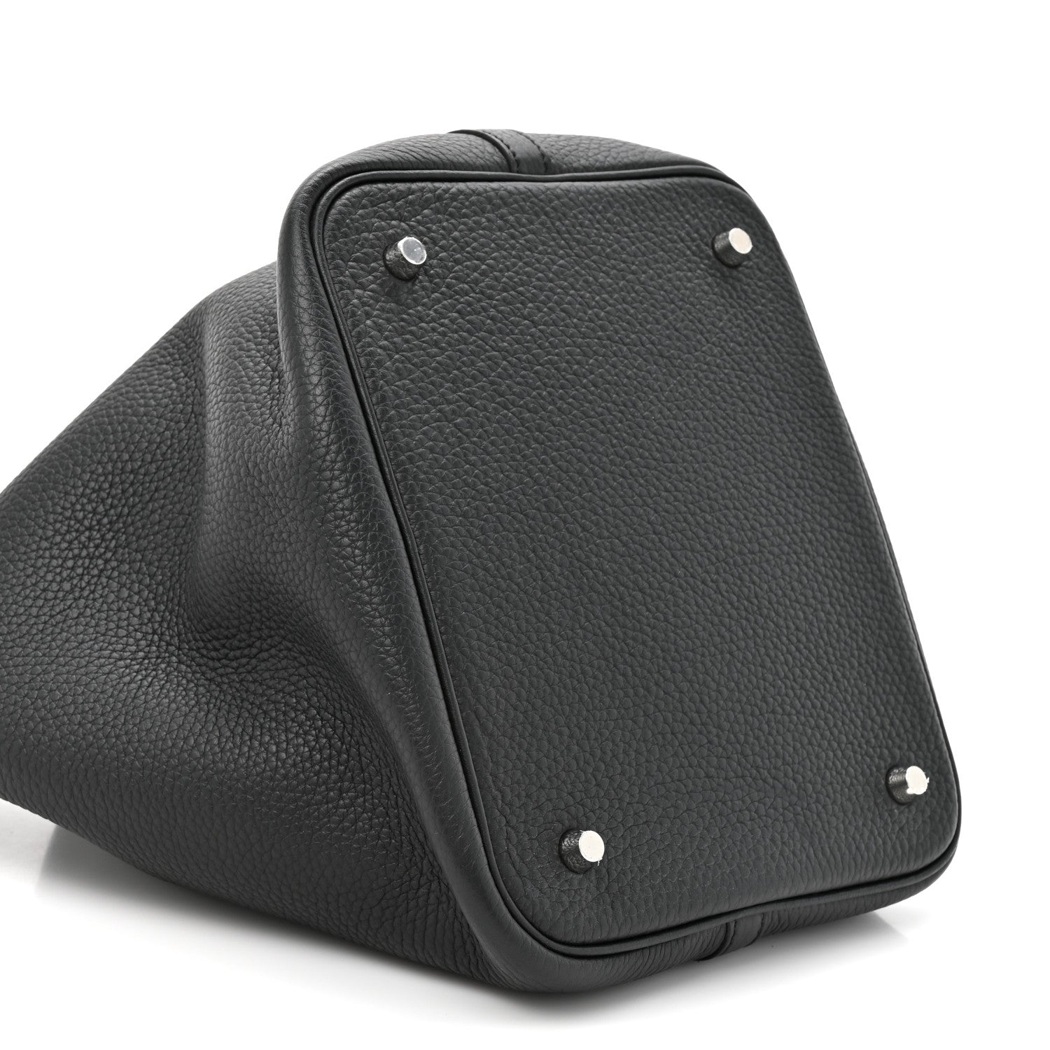 Hermes Taurillon Clemence Picotin Lock 22 MM Black Black 10 of 10