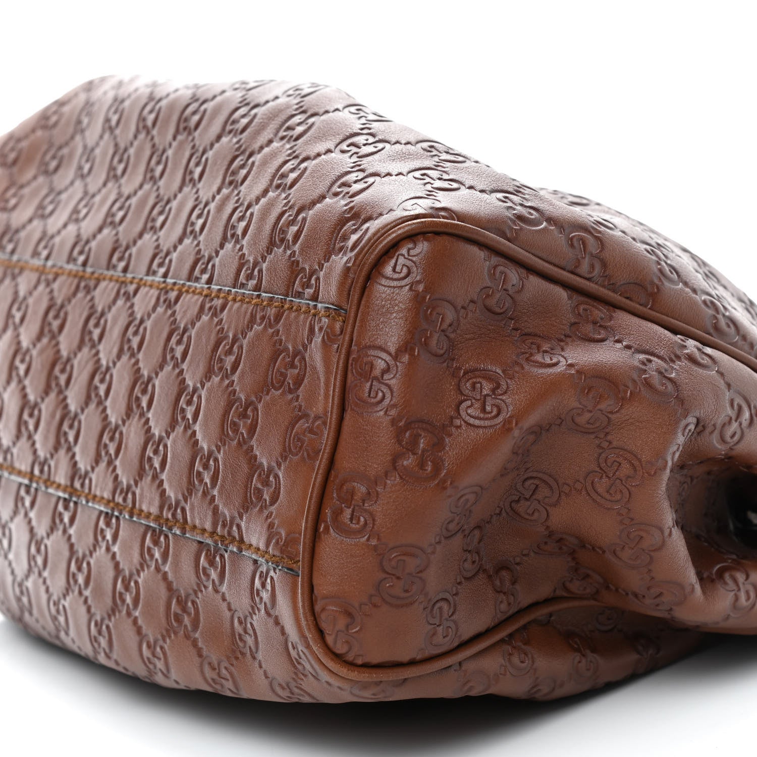Gucci Guccissima Medium Sukey Brown 7 of 9
