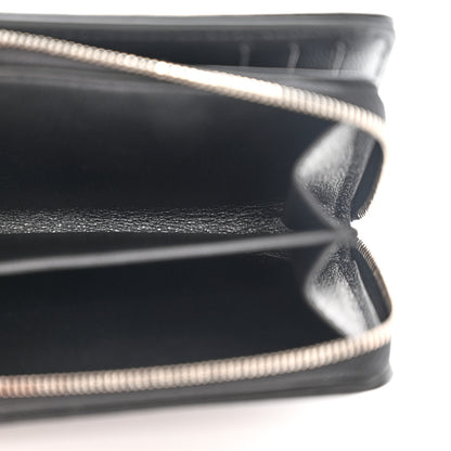 Louis Vuitton Lambskin Embossed Monogram Lou Coussin Wallet Black 6 of 10