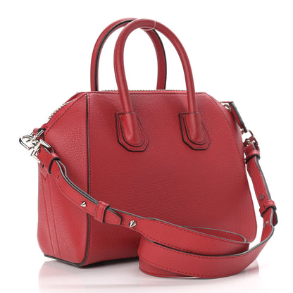 Givenchy Sugar Goatskin Mini Antigona Medium Red 4 of 14
