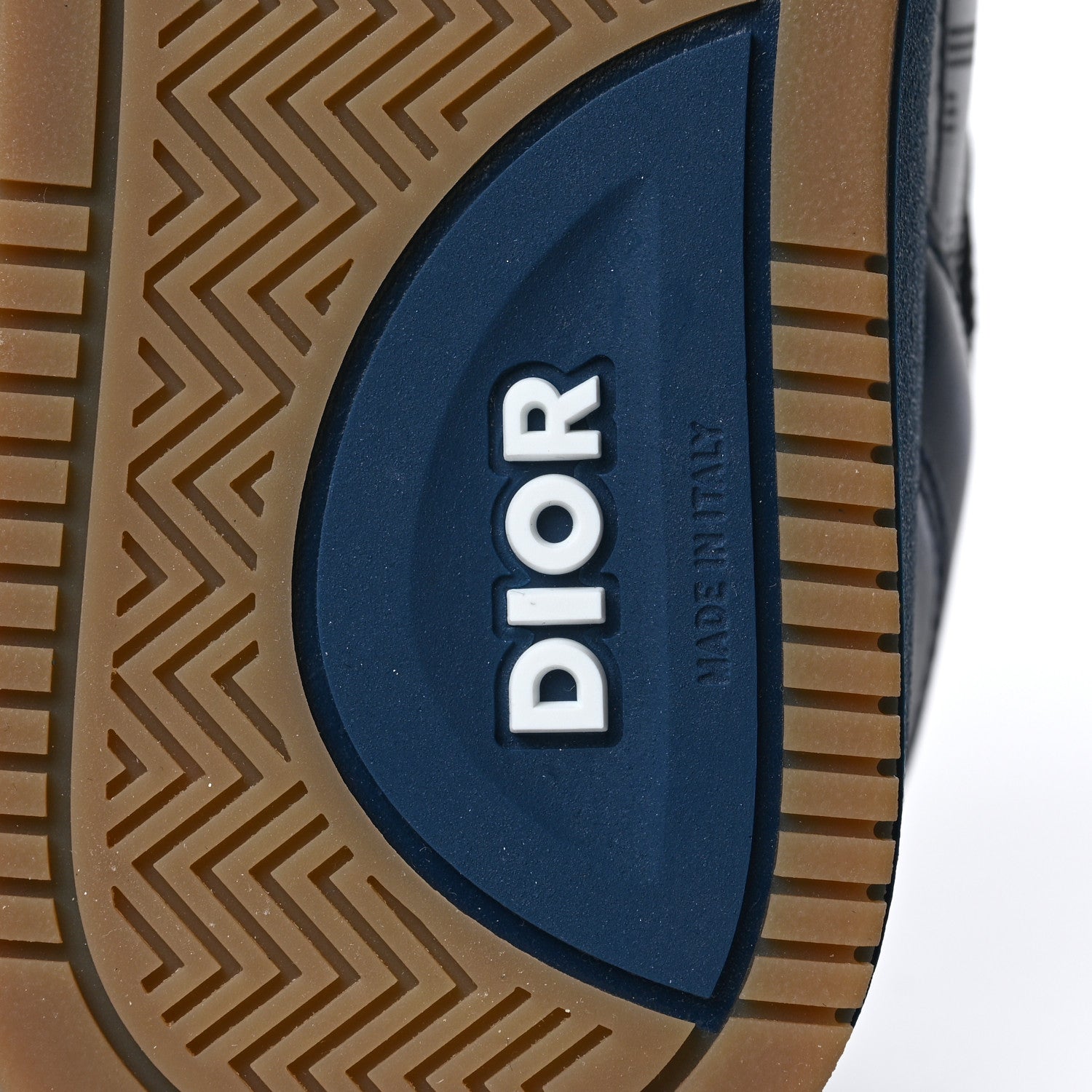 Christian Dior Smooth Calfskin Oblique Galaxy Mens B27 Low Top Sneakers 37 Blue Beige 7 of 10