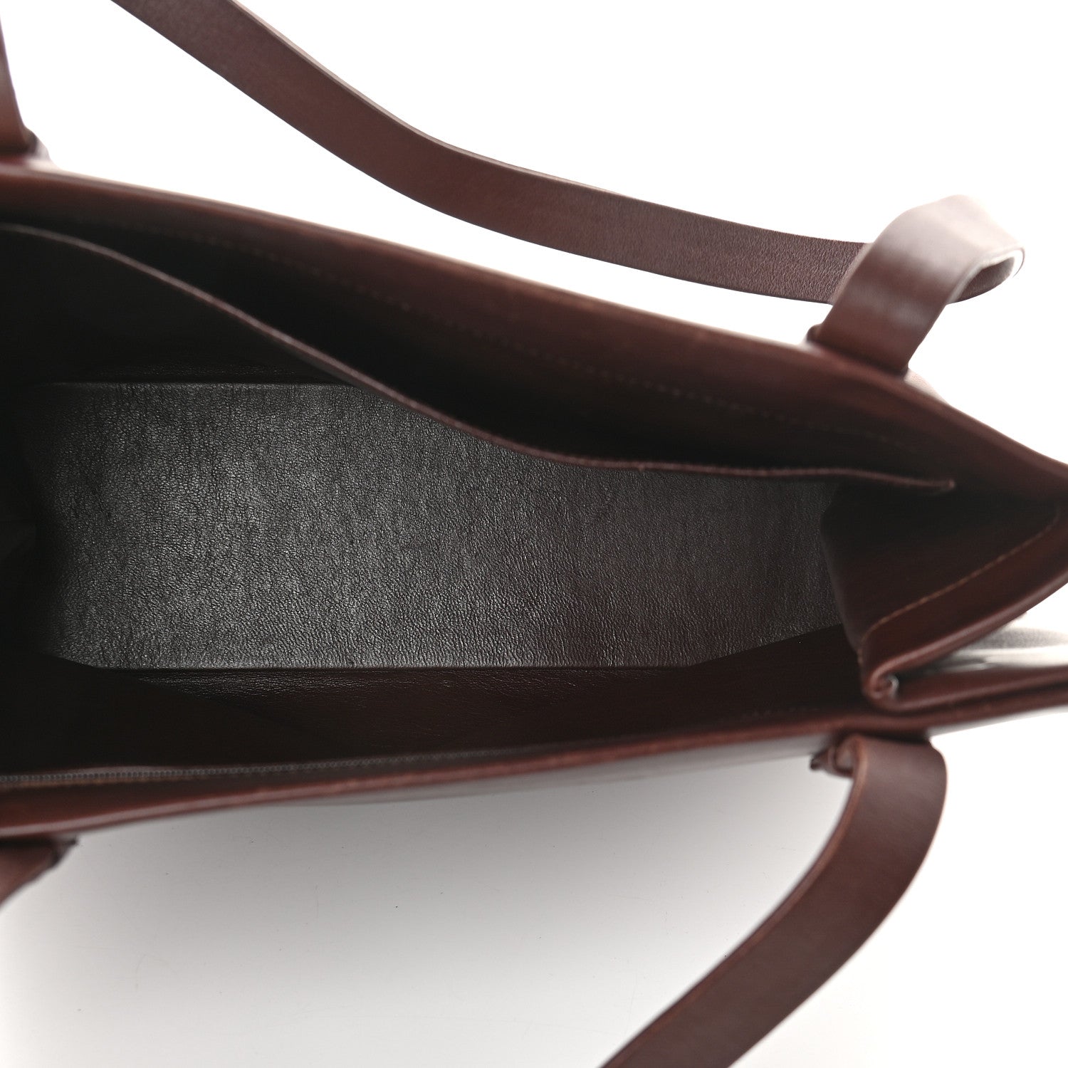 Chanel Calfskin Small Shopping Tote Brown 5 of 9