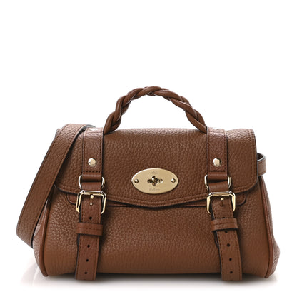 Mulberry Heavy Grain Mini Alexa Chestnut 1 of 10
