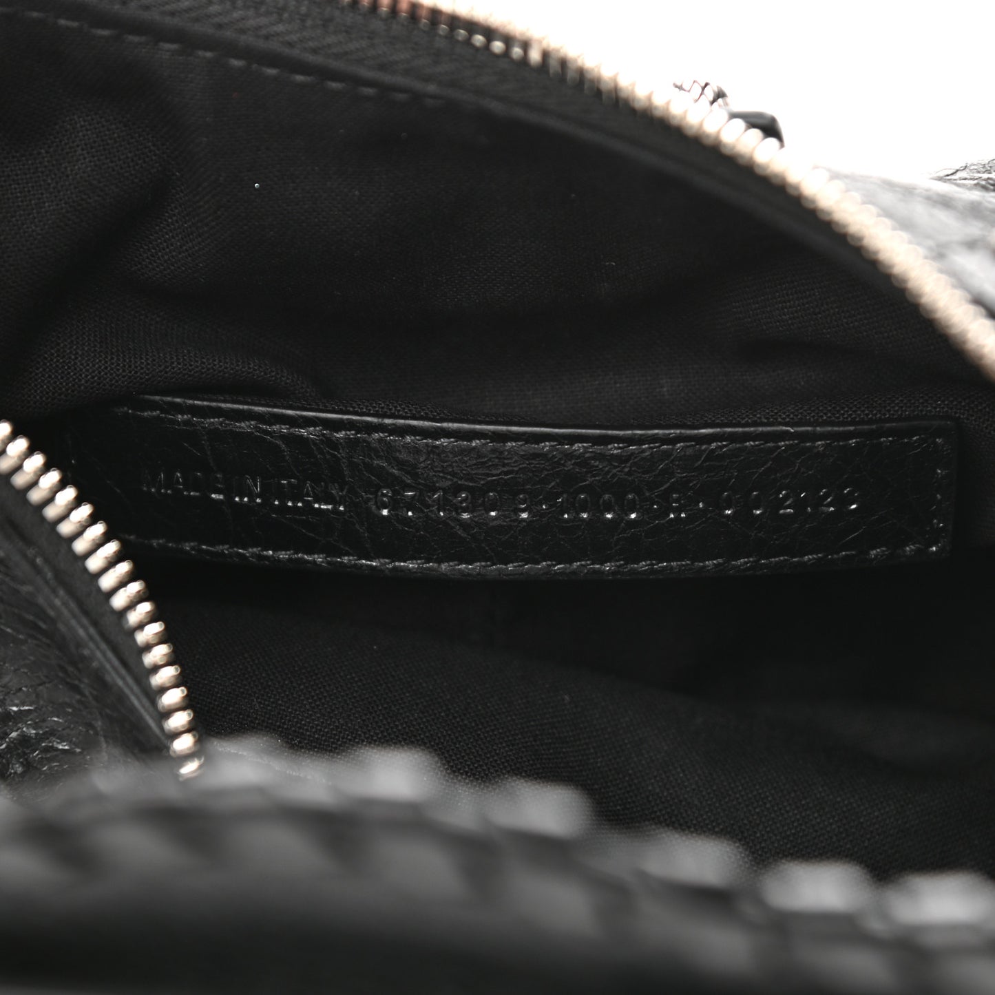 Agneau Arena Le Cagole Shoulder Bag XS Black