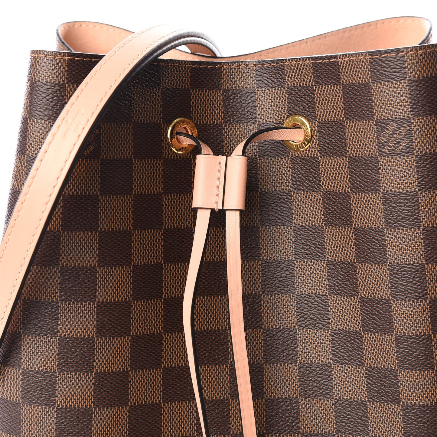 Damier Ebene Neonoe MM Venus Pink