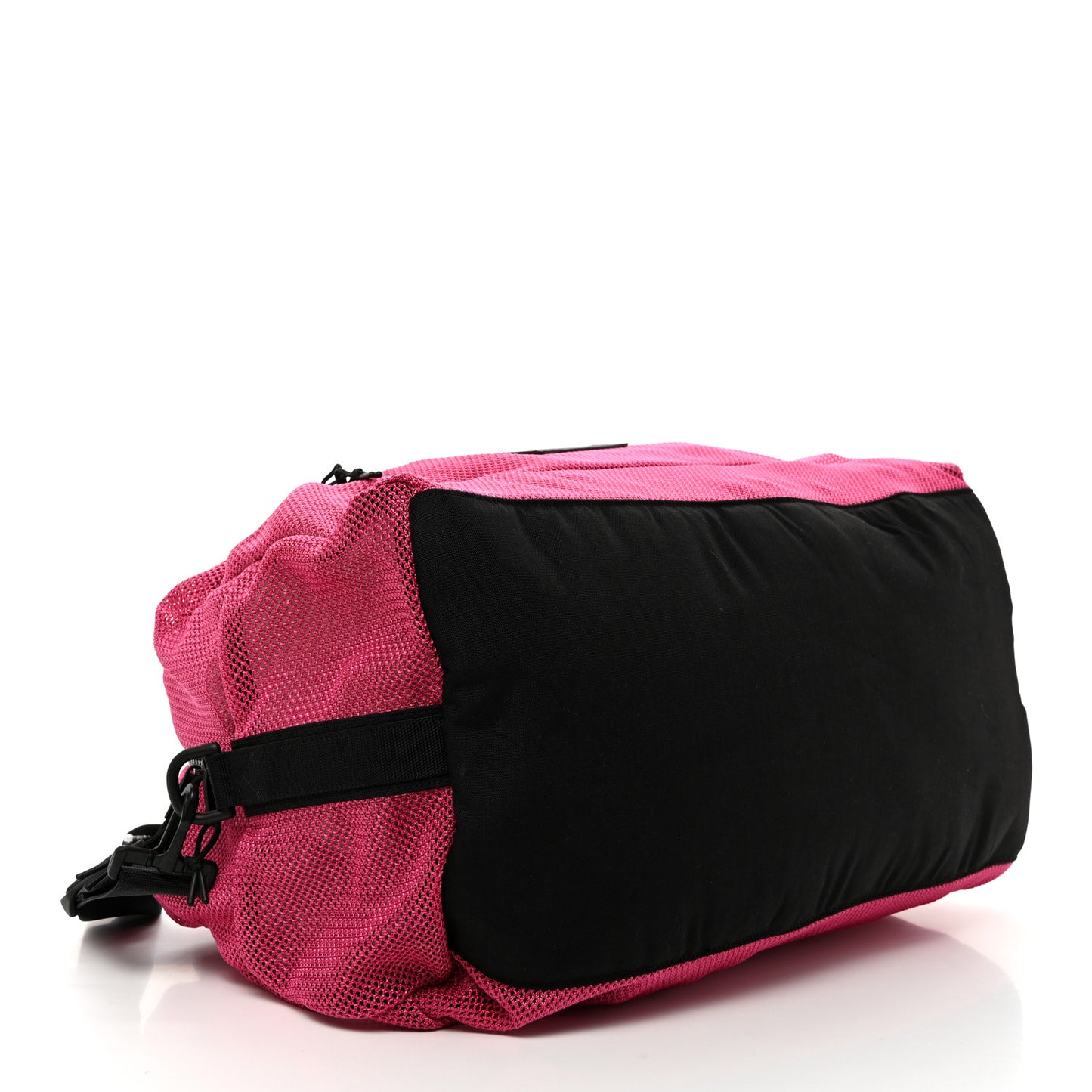 Nylon Mesh Duffle Bag Fuchsia