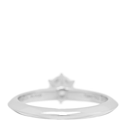Tiffany Platinum Diamond .34ct Solitaire Engagement Ring 45 3.25 3 of 5