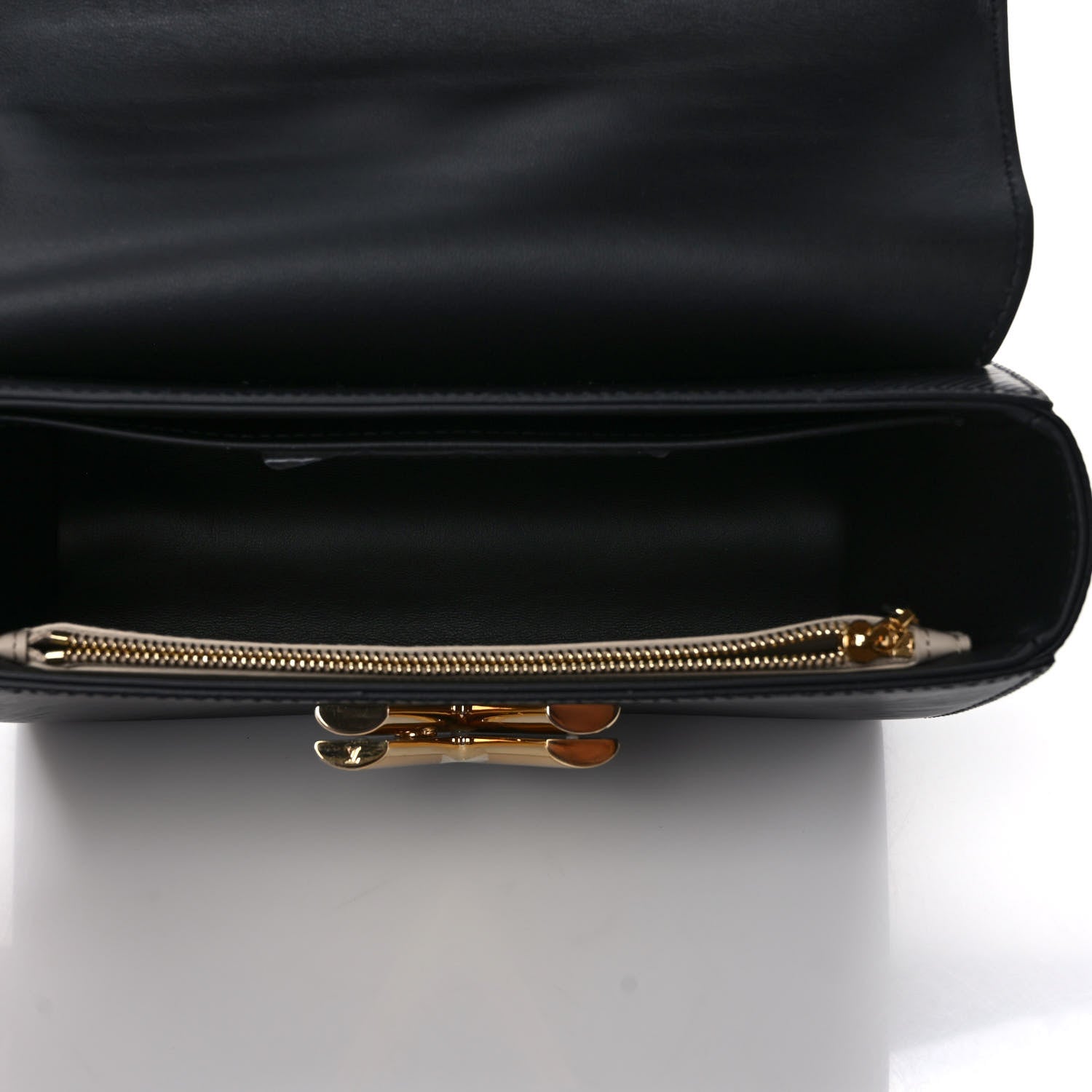 Louis Vuitton Epi Twist Top Handle Shoulder Bag MM Black 5 of 8