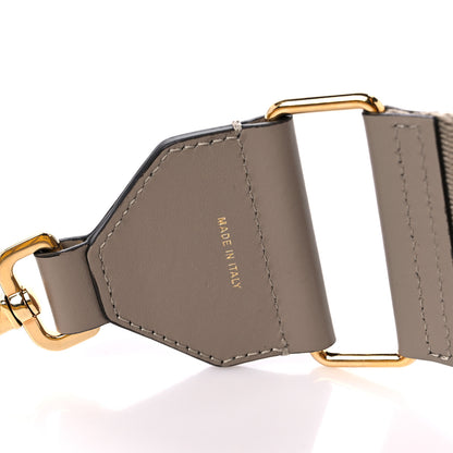 Fendi Ribbon Vitello King FF 1974 Adjustable Strap You Tortora Senape 5 of 5
