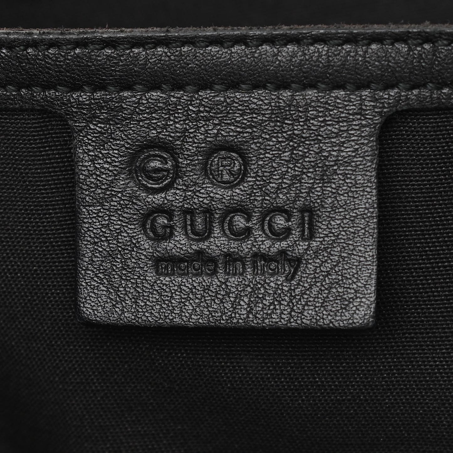 Guccissima Large Joy Tote Black