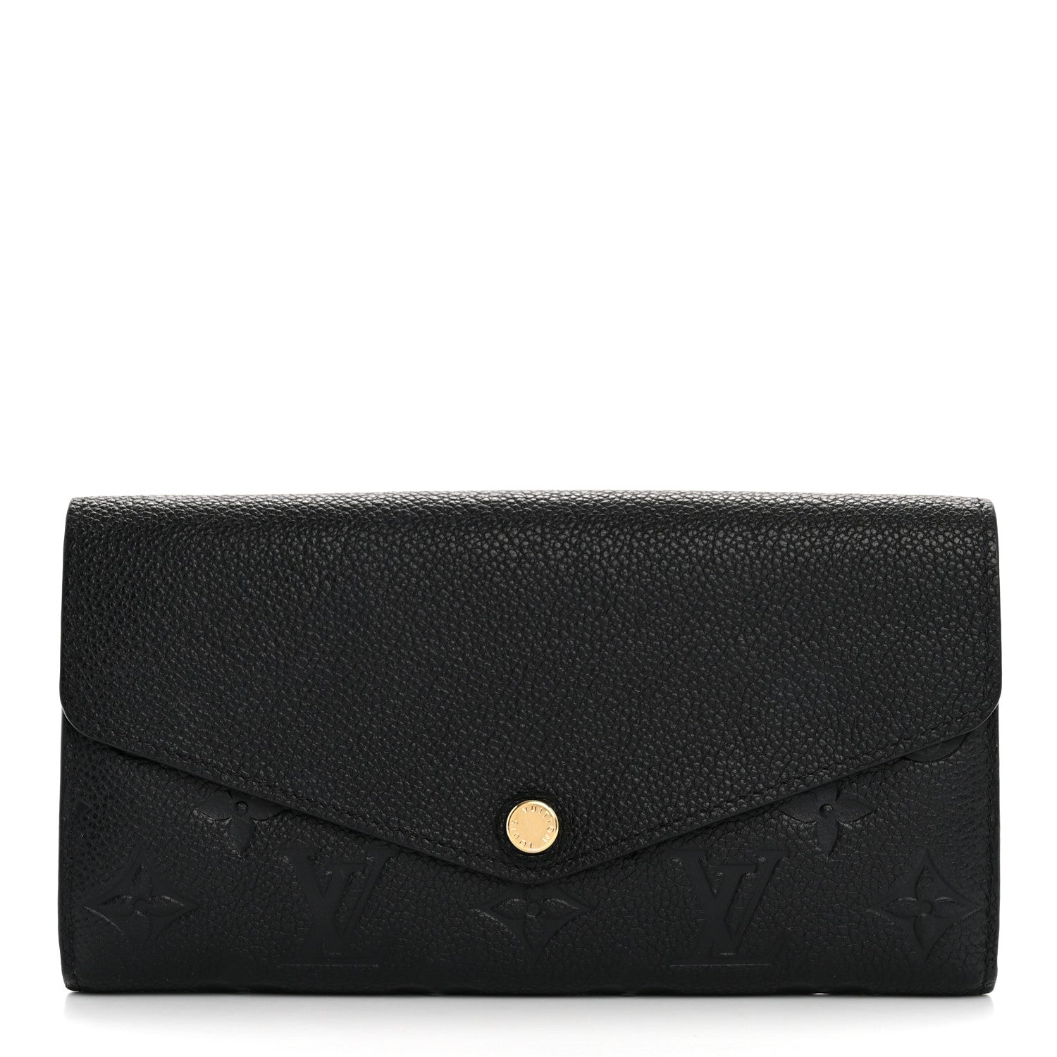 Louis Vuitton Empreinte Sarah Wallet NM Black 1 of 12